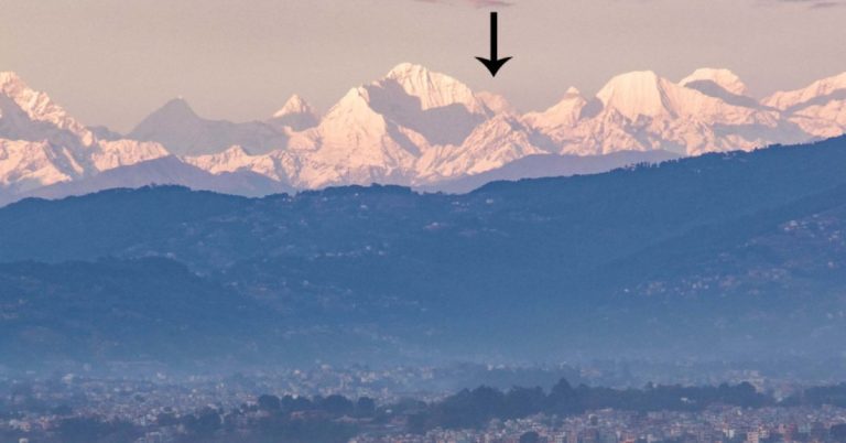 Mount Everest is Visible From Kathmandu for First Time in Living Memory