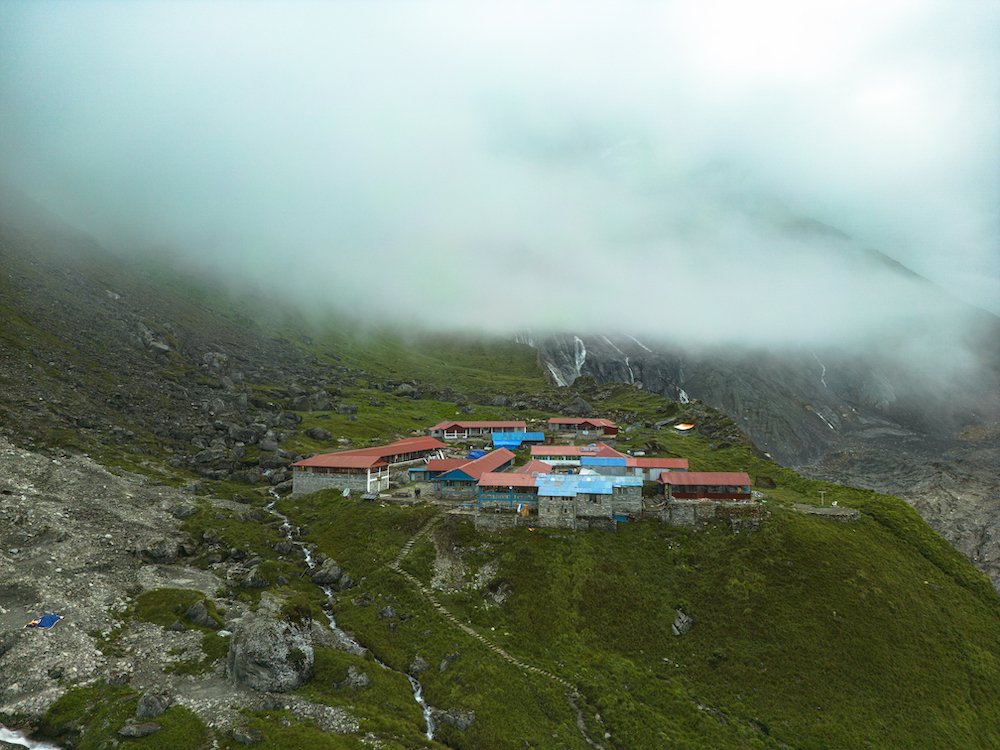 Annapurna Base Camp lies at around 4130m above sea level. Photo: Sadish Joshi