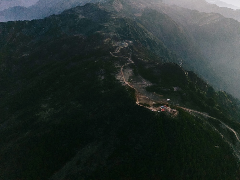 Chokarmokar seen from above