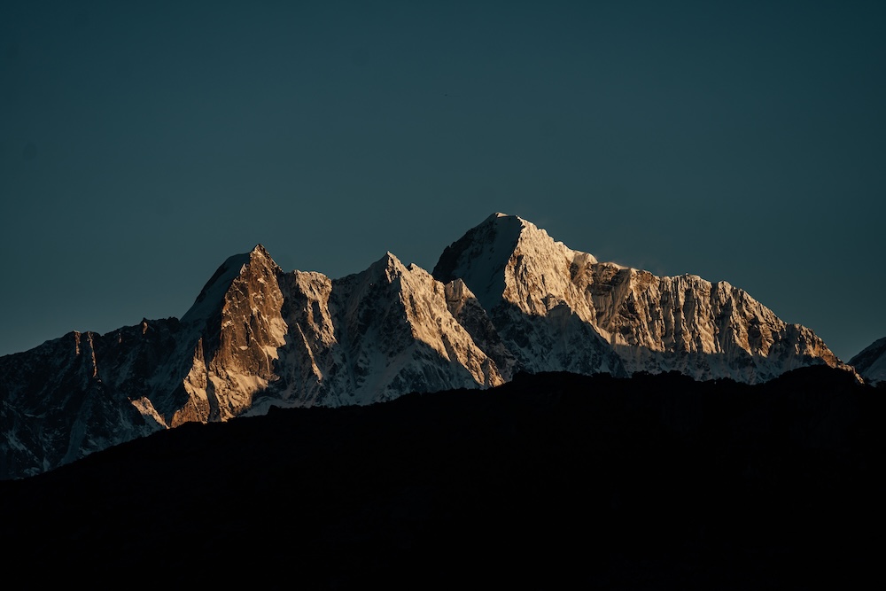 Himalayas seen from Chokar Mokar