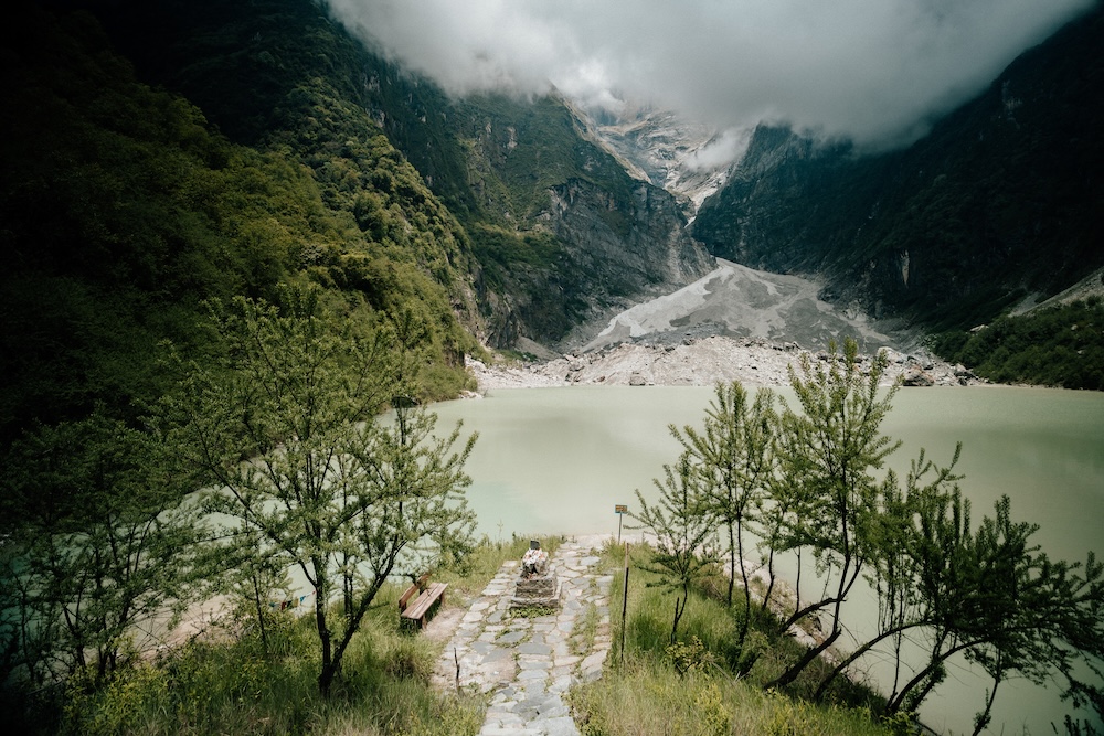 The lowest glacial lake in the world, Kapuche Lake