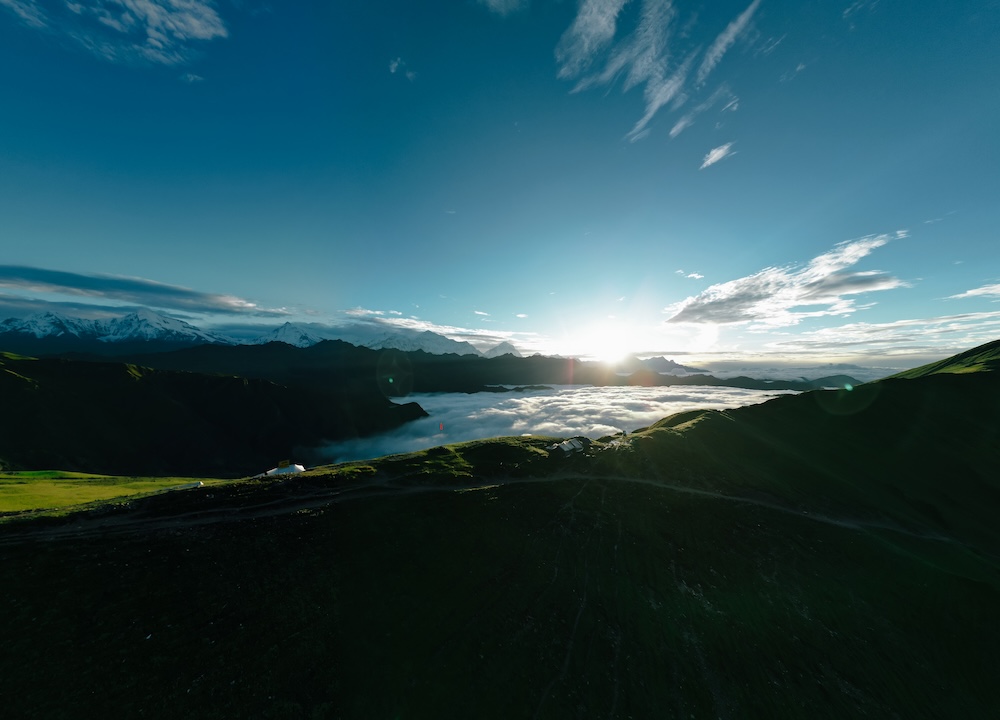 Standing tall at Garpa Chheda, 4010m above sea level.
