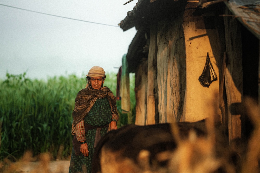 The Local face of the Village nearby Shuklaphanta National Park