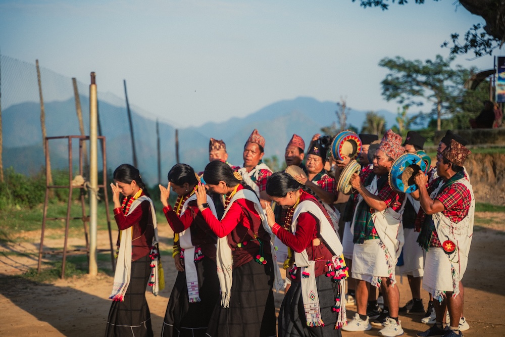 Traditional dance brings the vibrant culture of Dubung Village to life.